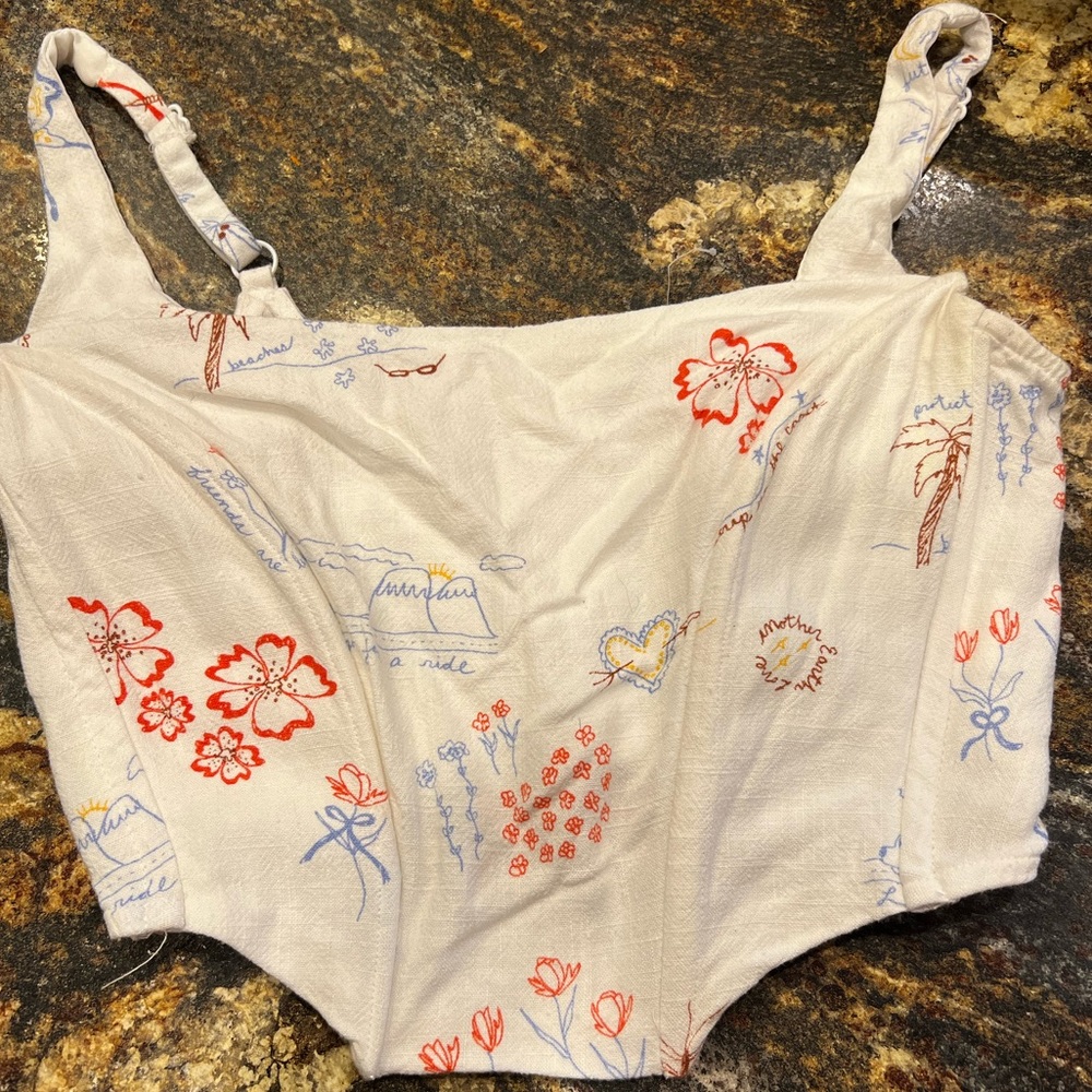 Pacsun Beachy Corset Top